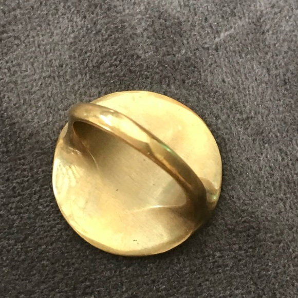 ONE DAY SALE!!! Solid brass statement ring! - Picture 3 of 15